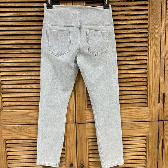 Lysse Denim Skinny Ankle Length Jeans Leggings Lightwash Size S - Picture 2 of 7
